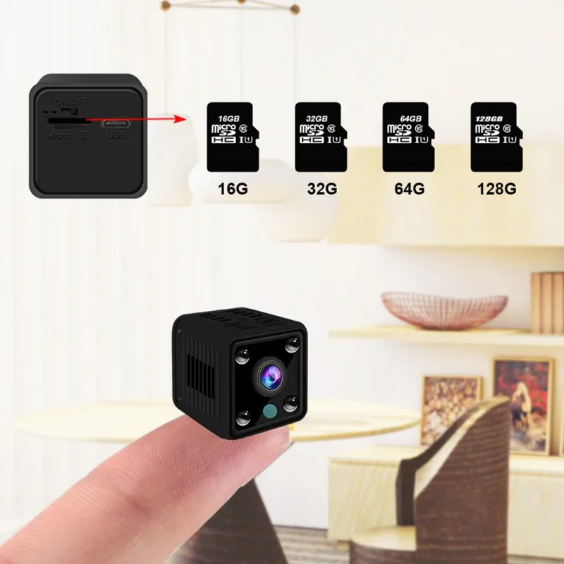HD 1080P Мини камера видеокамера ip-камера ночного видения wifi камера удаленный монитор ЕС США штекер