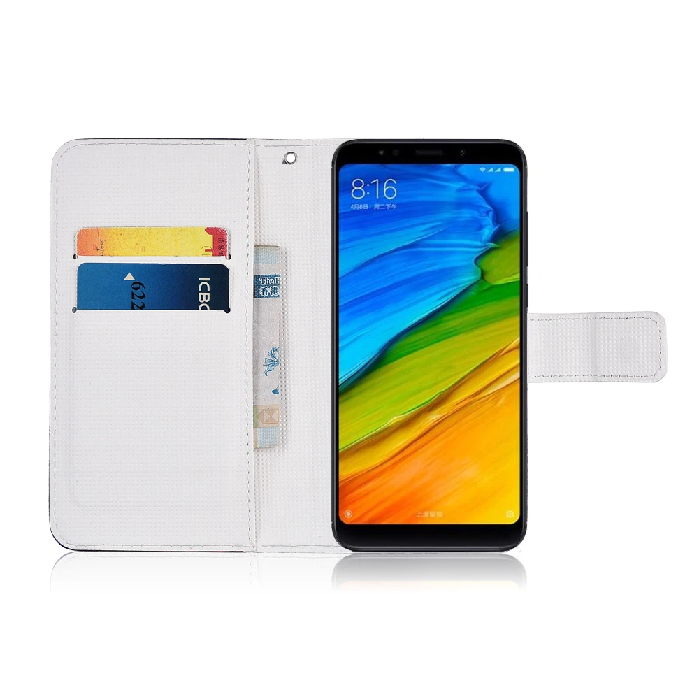 Мультяшный чехол кошелек для Xiaomi Redmi 9 9A 8 8A 7 7A6 6A S2 4A 4X 5 Plus 5A кожаный книжка с