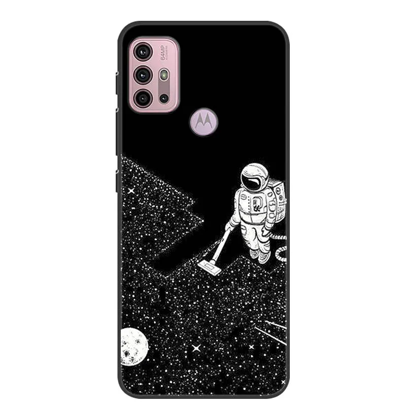 Fashionable Soft Silicone Back Cover Phone Case - Fits 6.5'' Models