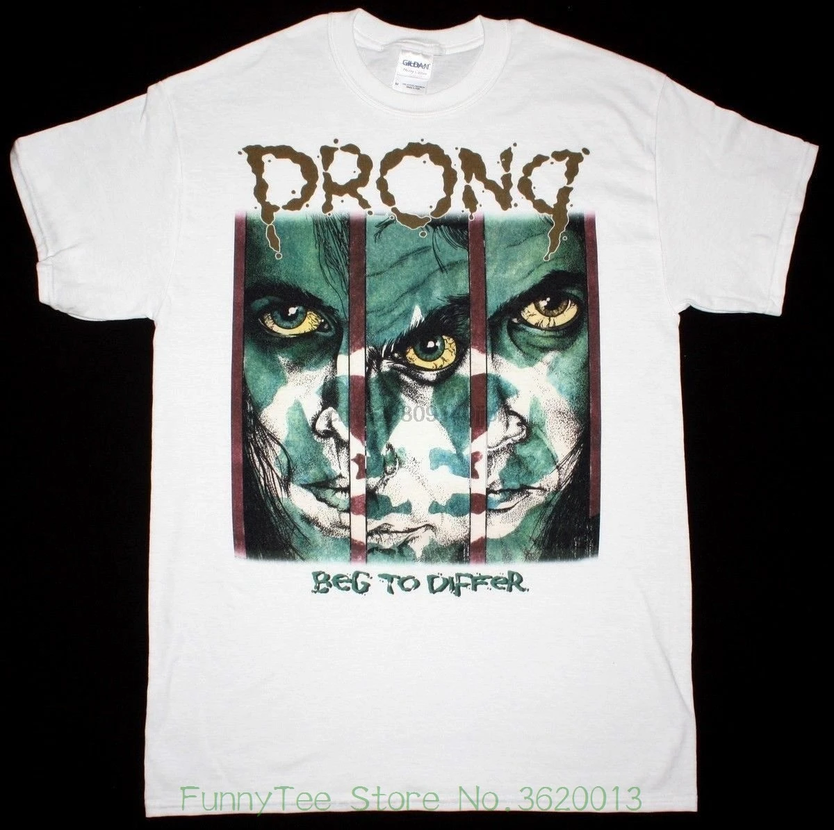 Prong Beg To Differ Helmet Biohazard Ministry Jesu S - xxl New White T-shirt |