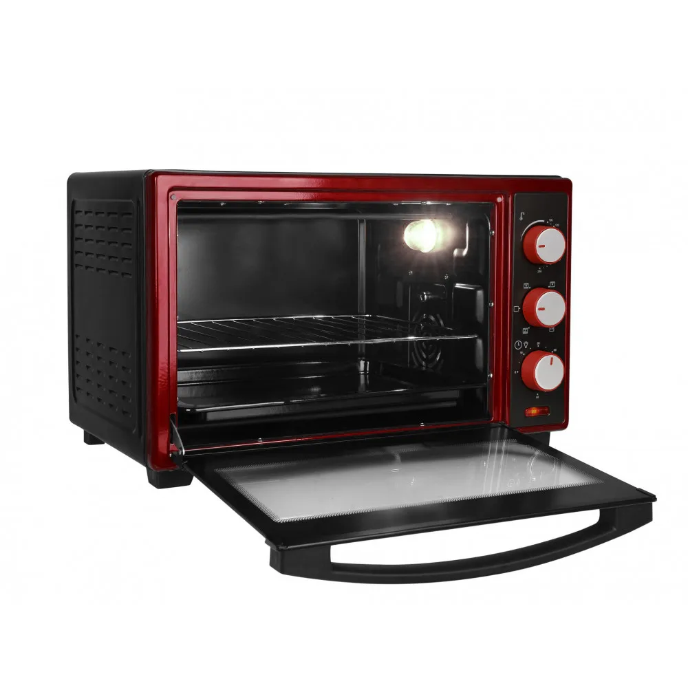 Мини-печь GFGRIL GFO-26BR конвекция,вертел,антипригарное покрытие, 26л