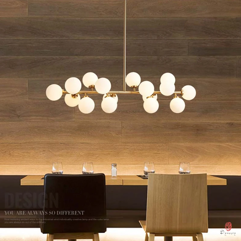 Preise Kunst Dekorative Moderne LED Blase Anhänger Lampe AC110 220 Hängen Licht Goldene G4 Hotel Restaurant Lounge Loft Foyer Lobby dynastie