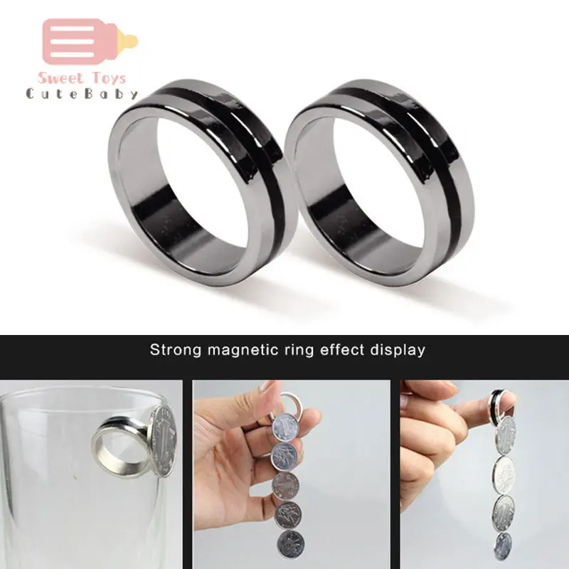 Magic Floating Ring Tricks Play Ball Invisible Suit Powerful Magic Props ODDE 