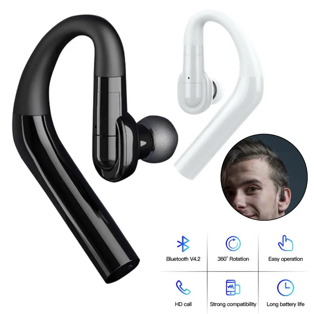 IP67 Waterproof Noise Cancelling Stereo Earphone Bluetooth Headphone Headset On Ear for IOS Android Samsung iPhone XR XS X HTC