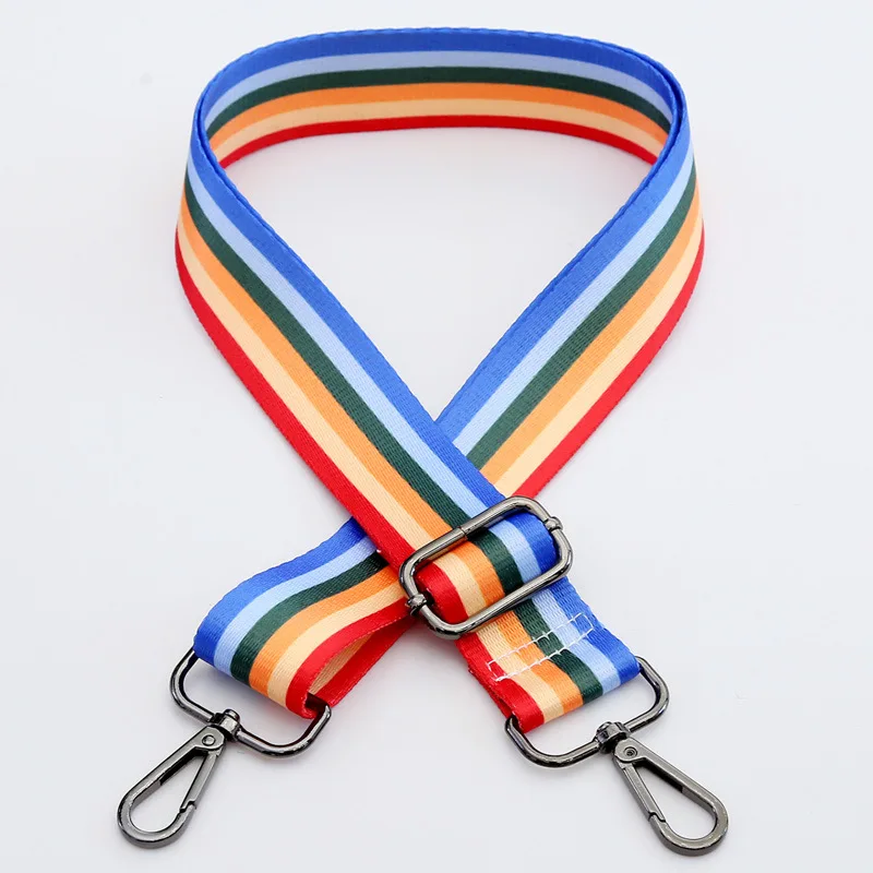 Gun color hook-9 Сумка через плечо аксессуары многоцветные регулируемые съемные сумки через плечо сумки на замену ручки пряжки ремни запчасти Новые - Цвет: Gun color hook-9