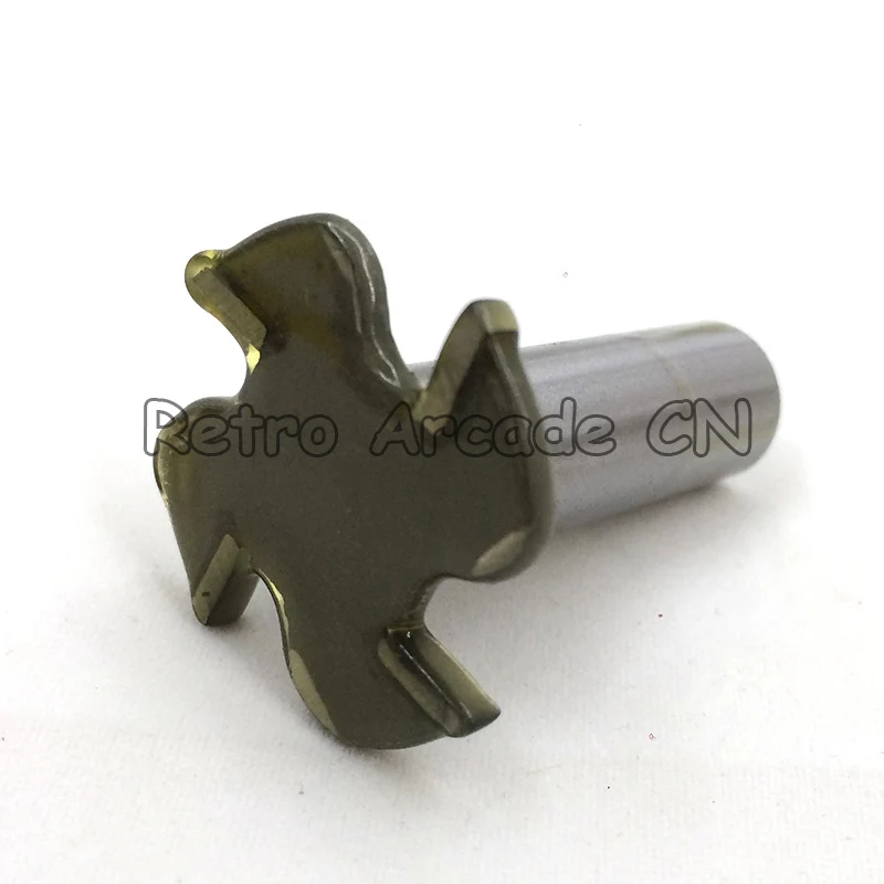 1pcs cutter2 9,84 фута 3 м Длина 16 мм/19 мм ширина Пластиковые Т-образные формы для аркадных игр MAME машина шкаф хром/черный - Цвет: 1pcs cutter2