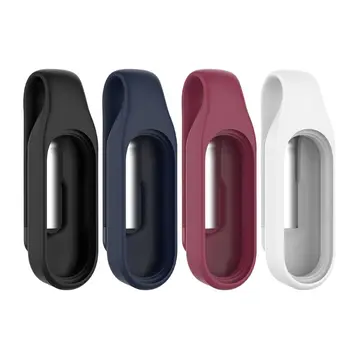 

Soft Silicone Protective Cover Clip Buckle Case Protector for Xiaomi Band 3/4 W91A