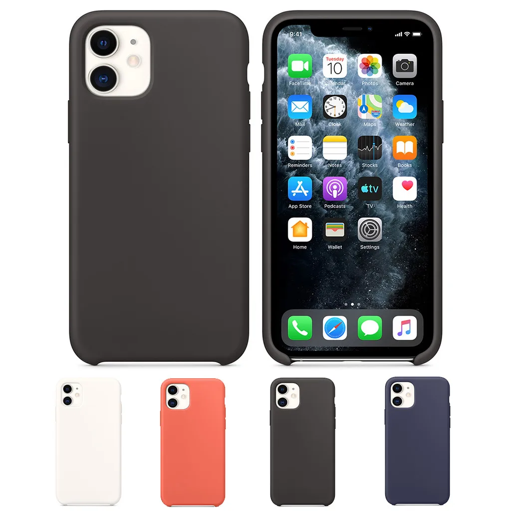 

Ouhaobin Case for iPhone 11 Silicone Full Body Shock Absorbing Protective Cover for iPhone 11 Pro Max/11 Pro Phone Accessories