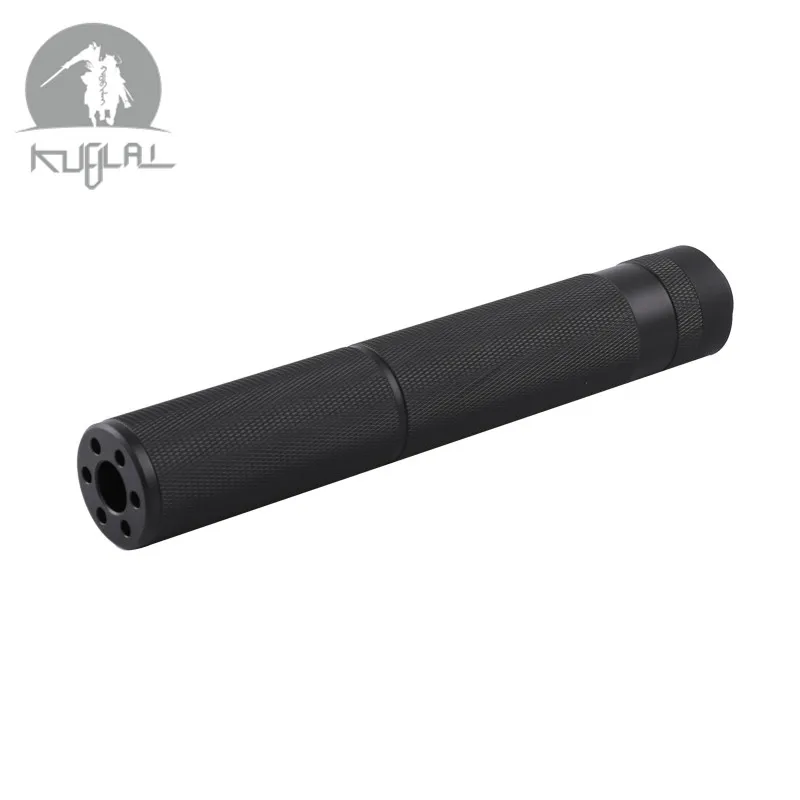 New Knurling 14 мм CCW AEG страйкбол внутренний алюминиевый черный цвет геля