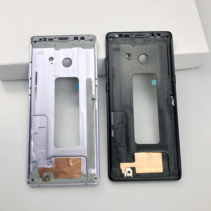 Средняя рамка для samsung Galaxy Note8 N950F Note 8 N950 металлический корпус рамка детали шасси+ кнопка регулировки громкости+ клей