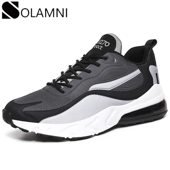 

Air Cushion Sneakers Men Casual Shoes Breathable Anti-Slip Light Mesh Sneakers Unisex Couple Outdoor Soft Fit Shoes Big Size 47