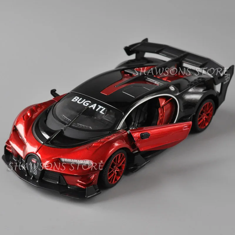 Коллекция литых под давлением моделей автомобилей Bugatti Chiron GT в масштабе