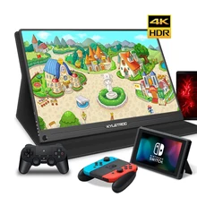 15," портативный монитор ПК 4K HD экран 1080p ips ЖК-Дисплей HDMI type-C USB для ноутбука телефона xbox переключатель ps4 игровой монитор