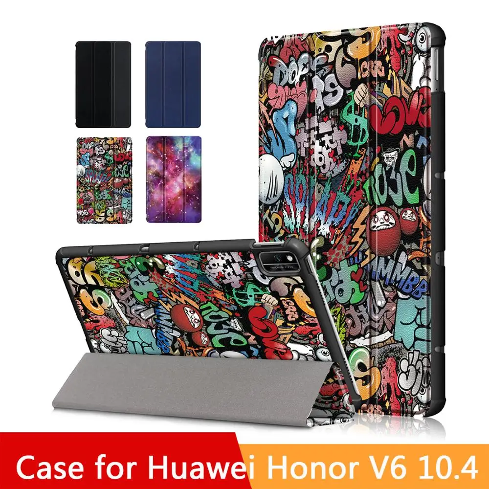 Магнитный чехол для планшета huawei honor V6 10 4 складной чехол-подставка из