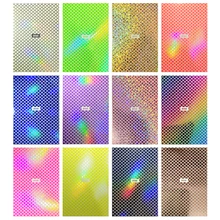 

10 Sheet 3D New Fish Scale Nail Art Sticker Laser DIY Colorful Scales Comes With Adhesive Nail Slider Set