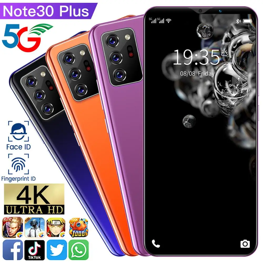 Smart Phone CECTDIGI Note 30 Plus 4800mah RAM 512MB+ROM 4GB Android 10.0 6.1″ 1080*2320 4G Smart Phone