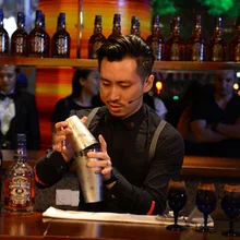 Нержавеющая сталь Встряхнуть чаша для смешивания Профессиональный Бармен Коктейль-Шейкер для напитков смеситель MYDING