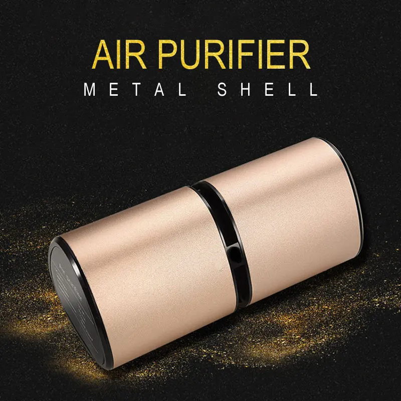 Auto Air Purifier Aroma Diffuser Humidifier Air Purifier Portable Universal Ionic Cleaner USB for Oxygen Bar Anion Home Car