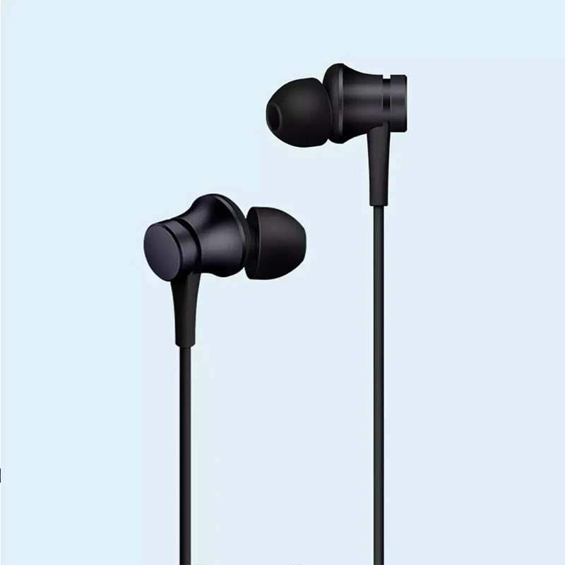 Наушники вкладыши Xiaomi Piston со встроенным микрофоном и проводным управлением 100%