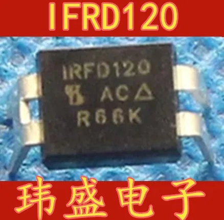 

Бесплатная доставка 10 шт./лот IRFD120 IRFD120PBF DIP-4 MOS