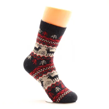 

colorful socks Christmas Socks Thick Warm Cotton Sports Socks Cotton Socks Snow Socks Adult Woman Socks