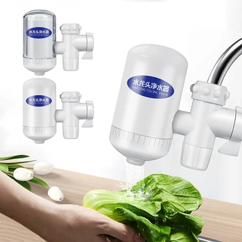 

Tap Water Purifier Kitchen Faucet Ceramic Percolator Mini Water Filter Filtro Rust Removal Replacement Filter