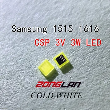 

50PCS samsung LED LCD Backlight TV Application LED Backlight 3W 3V CSP 1515 Cool white LCD Backlight for TV TV Application