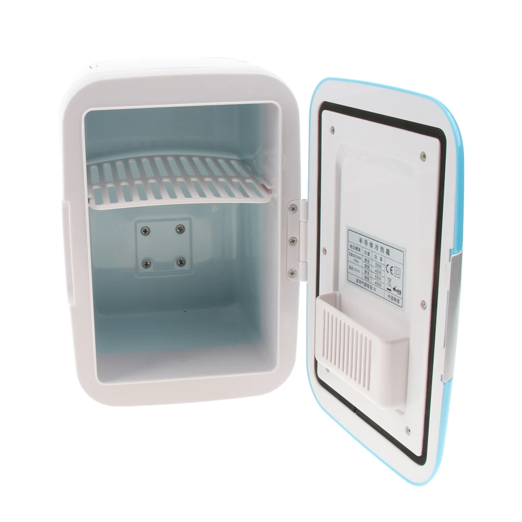 Brand New 4L Portable Mini Fridge Cooler Warmer Electric Refrigerator Blue