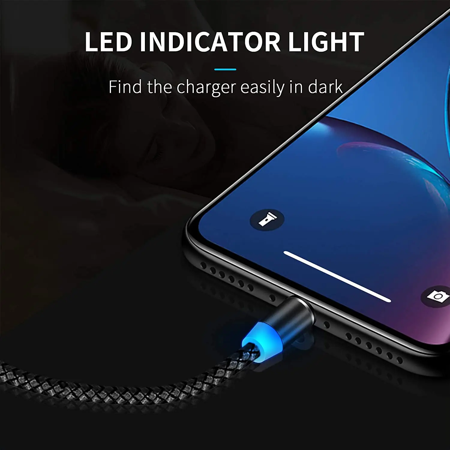 Universal Magnetic Fast Charging Cable - Type C & Micro USB