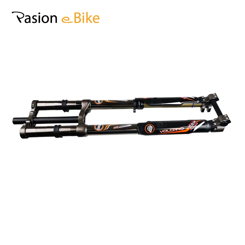 Pasion E велосипед DNM USD-8 DNM горные eBike пневматическая подвеска вилка 203 мм 20 мм ось двойной тормоз