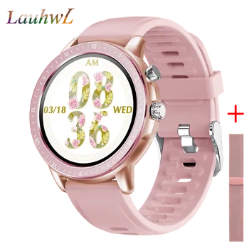 

S2 Smart Watch 1.3 inch Full Round Screen Women Men Heart Rate Monitoring IP67 Waterproof Fitness Tracker call massage reminder