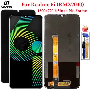 

Display For Realme 6i RMX2040 LCD Display Touch Screen Digitizer Assembly Replacement Display For OPPO Realme 6i Screen 6.5inch