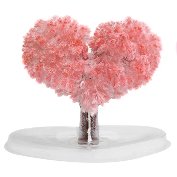

Magic Growing Tree Paper Sakura Crystal Trees Desktop Cherry Blossom Toys TSH Shop