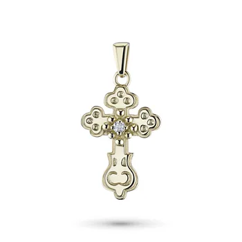 

Pendant made of yellow gold with diamond e0301pd12092800