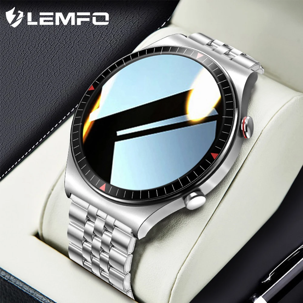 LEMFO Support Bluetooth Call TK28 Smart Watch Man Music Player Smartwatch 2021 IP67 Waterproof Voice Assistant Men Android IOS