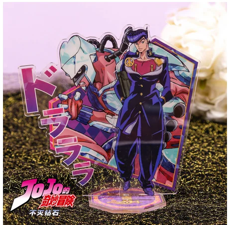 Аниме JoJo s Необычные Приключения алмаз Небьющийся Рохан кишиби Косплей фигурка