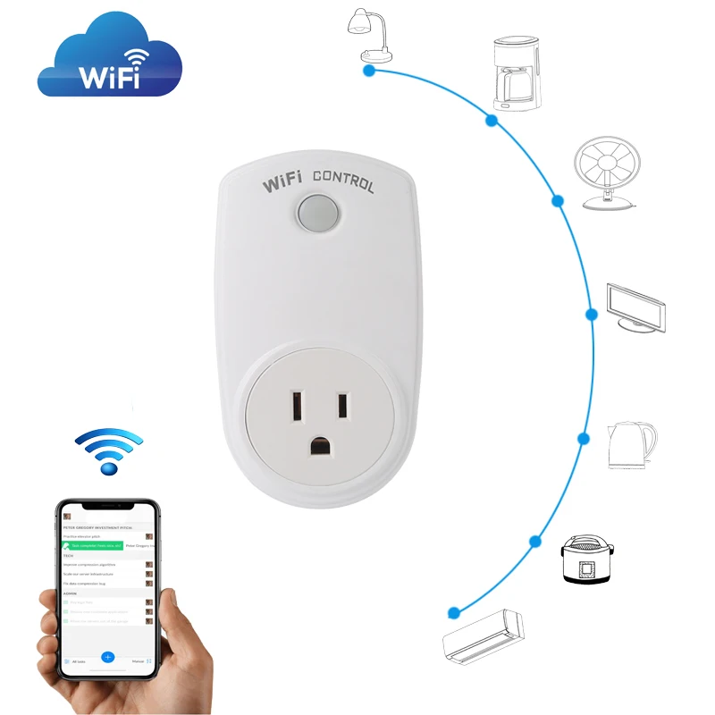 Смарт Wi Fi Разъем esмножество голосовое управление не требуется концентратор