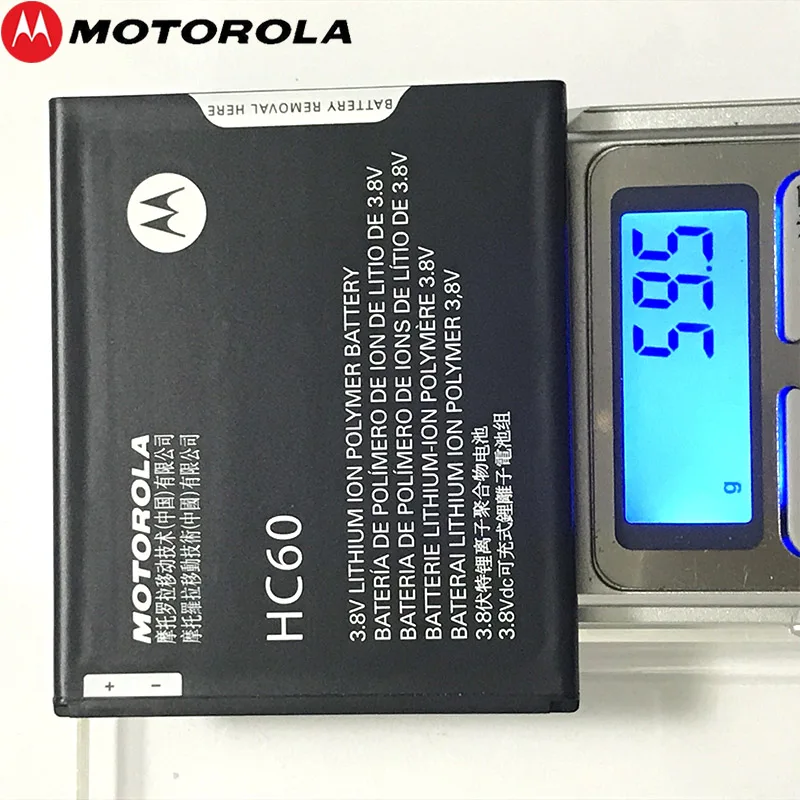Motorola Original 4000mAh HC60 Battery For Moto C Plus, Moto C Plus Dual SIM, XT1723, XT1724, XT1725 Phone+Tracking Number
