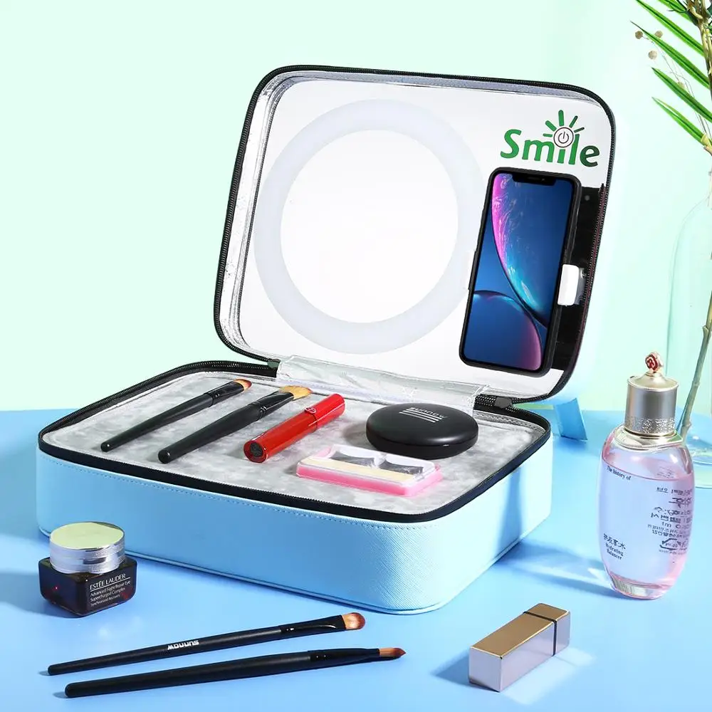 PULUZ Live Broadcast LED Ring Light Makeup Mirror