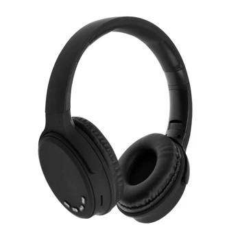 

Ritmix RH-420BTH headphones, wireless, full-size, microphone, BT v5.0, 200 mAh, black 5273437