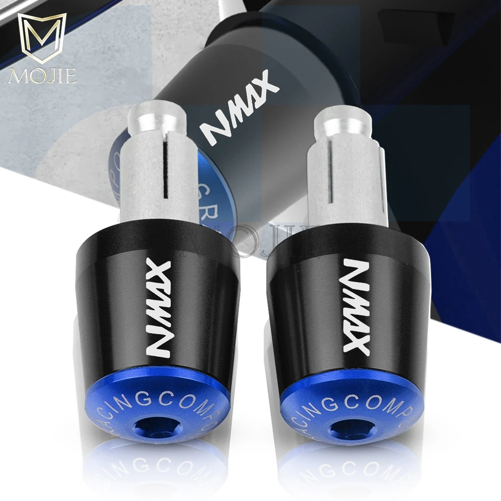 Ручки для Руля Мотоцикла 7/8 &quot 22 мм торцевая ручка заглушка YAMAHA NMAX 125 150 155 160 160cc ABS
