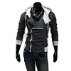 2022 Casual Man Hoodie Sweatshirt Slim Fit Male Zipper Cardigan Hoodies Outerwear Black White Sportswear Men Hooded Jacket 6XL ► Photo 1/6