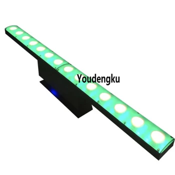 

16 pcs 14x5W 3in1 rgb Aluminum LED Pixel Controlled Wall Washer Light Linear wall washing Bar Club Party Events light