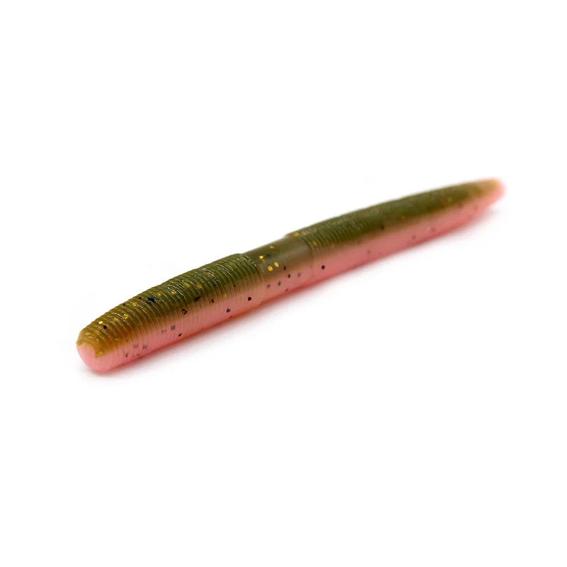 2 8pcs/lot Fishing Soft Lure Senko Worm Artificial Bait Silicone Plastic SwimBait Neko Rig Wacky Crankbait Trick Worms Ned Rig - Color: 2
