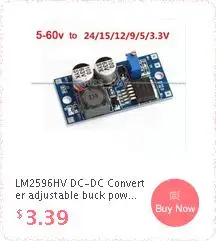 DC-DC модуль повышающего преобразователя 12 V-24 V to 200 V-450 V 300V 400V Напряжение Регулируемая зарядка питания для nixie часы свечение