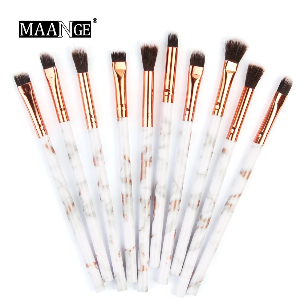 Makeup brushes set pro 10/20Pcs Multifunctional Brush Marbling EyeShadow Blending Eyeliner Eyelash Eyebrow Brush For Makeup Tool