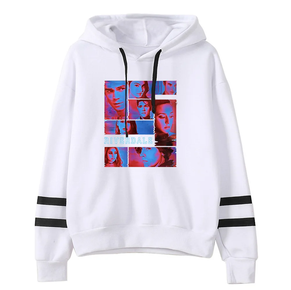 Riversale сезон 4 толстовка женская одежда kpop красный весна осень дамы толстовки кофты хип хоп Уличная одежда полиэстер/хлопок