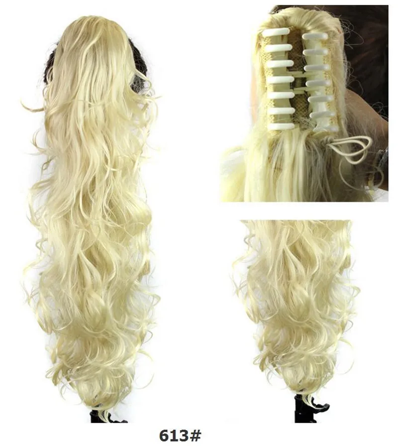 Женский коготь синтетический конский хвост волосы для наращивания конский хвост кудрявые волосы длинные волосы хвостовые волосы высокотемпературные волокна