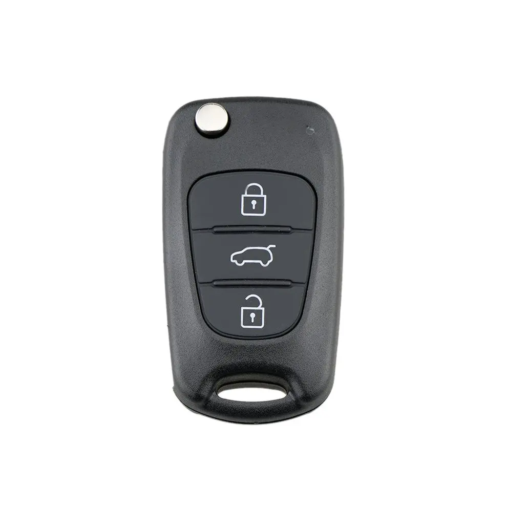 3 кнопки ключ для отбортовки оболочки чехол Fob для hyundai I20 I30 IX35 I35 Uncut ключ крышка Fob чехол ключ протектор