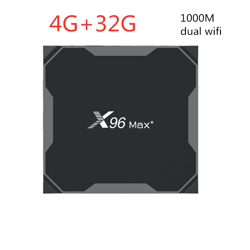 4G 32G X96 max+ Android9.0 четырехъядерный процессор Amlogic S905X3 4 ГБ 32 ГБ 64 Гб 2,4G& 5,0G WIIF BT4.0 1000M 8K HD 2 Гб 16 Гб 100 м телеприставка - Цвет: 4G 32G
